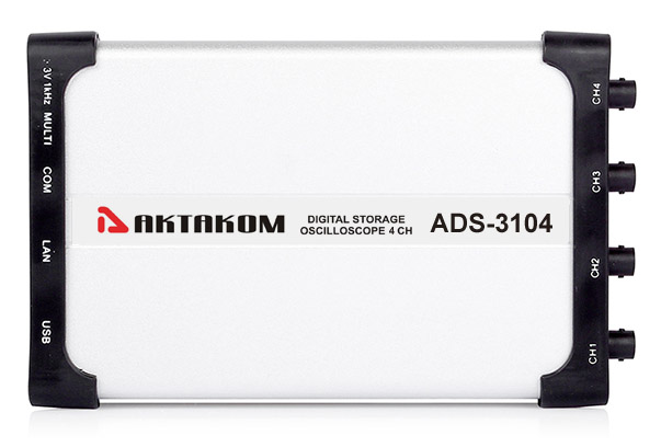 ADS-3114 Четырехканальный USB осциллограф - приставка ADS-3114 Четырехканальный USB осциллограф - приставка
