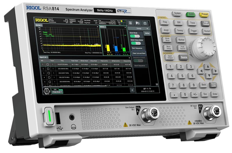 RSA814 Анализатор спектра реального времени