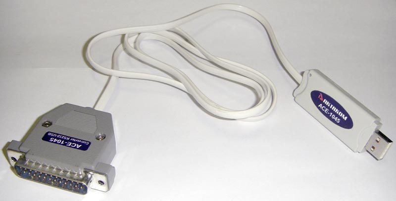 АСЕ-1045 Универсальный преобразователь интерфейсов RS-232 - USB АСЕ-1045 Универсальный преобразователь интерфейсов RS-232 - USB