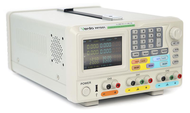 VERDO PP1501 Источник питания 2х30В/3А, 6В/3А