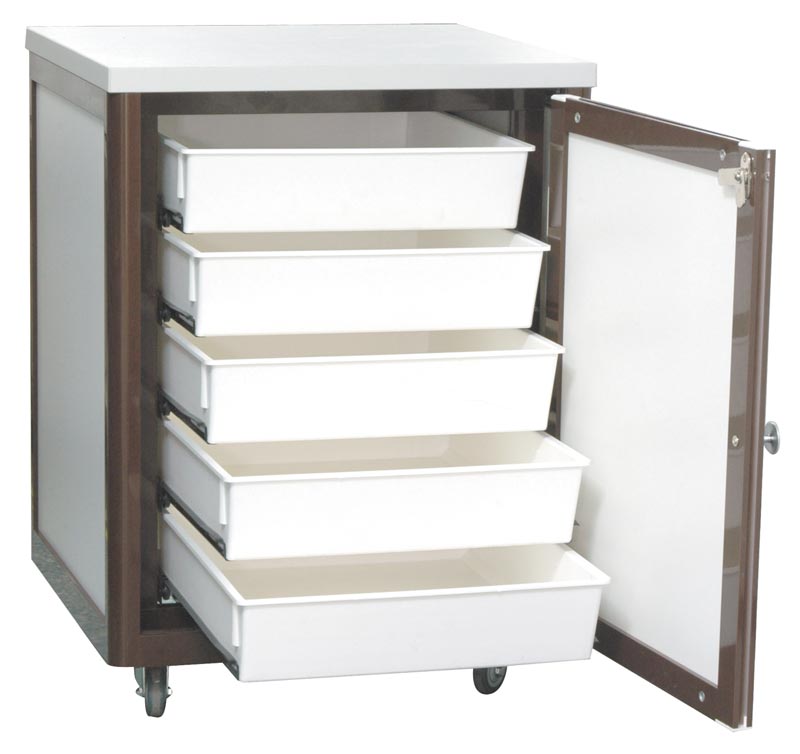 АРМ-5255 Тумбочка мобильная с дверцей