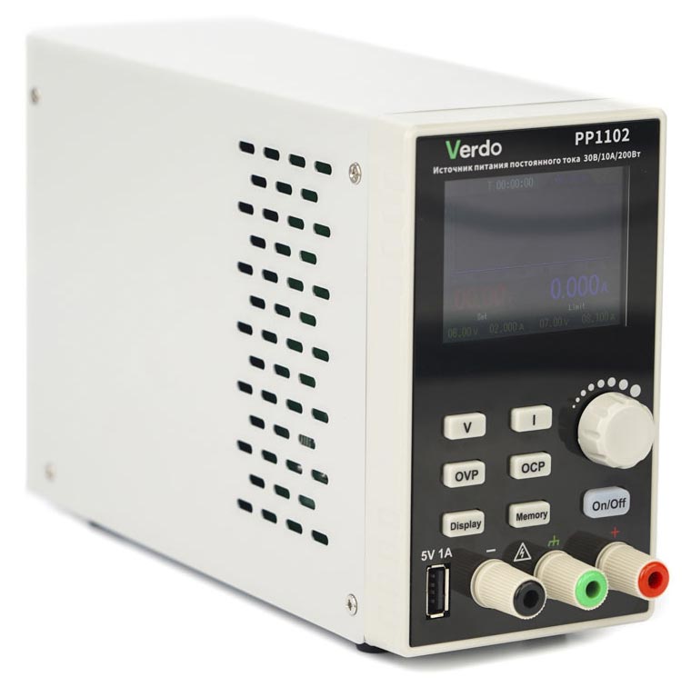 VERDO PP1102 Источник питания 30 В, 10А, 200 Вт