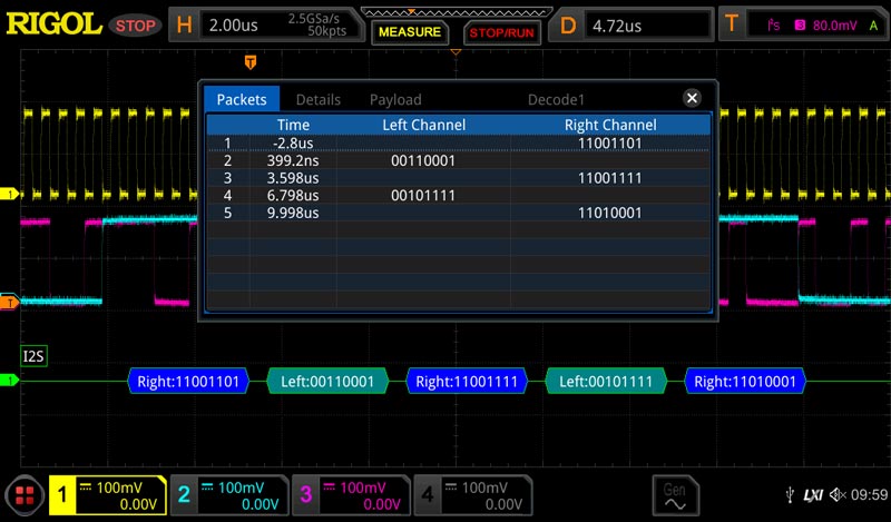 DS8000-R-AUDIO Опция анализа и запуска по шинам I2S DS8000-R-AUDIO Опция анализа и запуска по шинам I2S