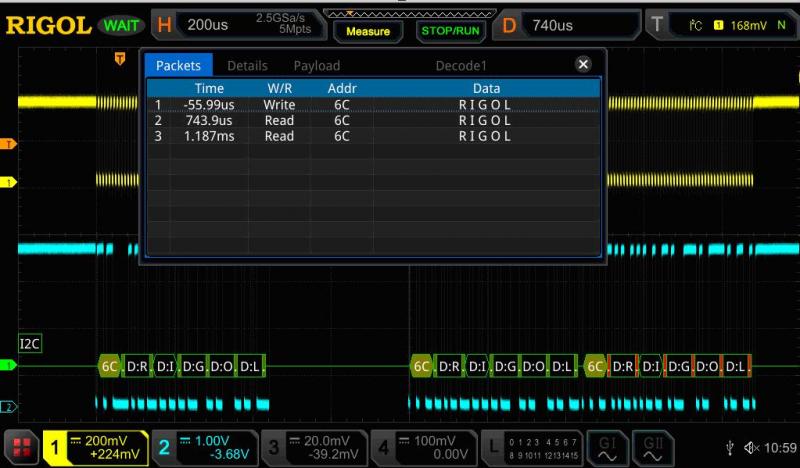 MSO8000-EMBD       I2C  SPI