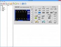 Aktakom DSO-PRO Long Программное обеспечение для настольных осциллографов - Рабочее окно - наблюдение за сигналом