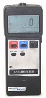АТТ-1003 Анемометр - вид лицевой панели