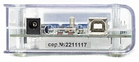 АНР-3616 USB Генератор цифровых последовательностей - вид сзади